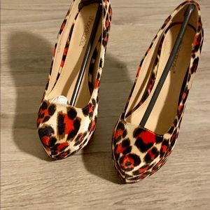 Cheetah Print Heels